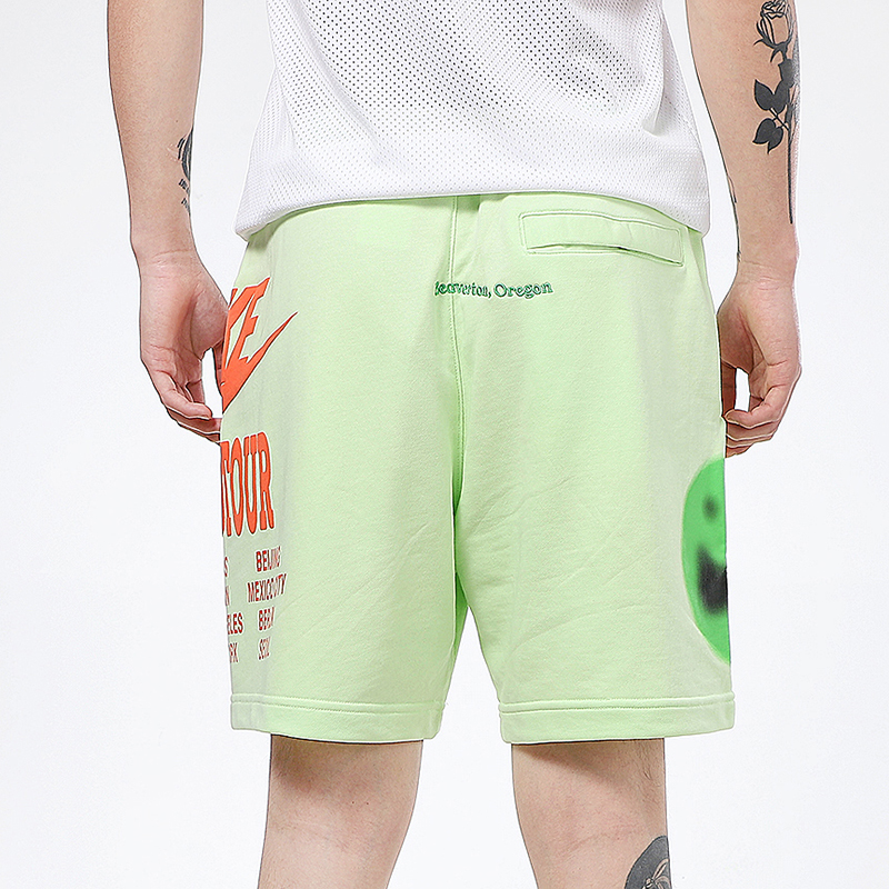 Шорты Nike Nsw Ft Short Wtour (зеленые) — фото 4