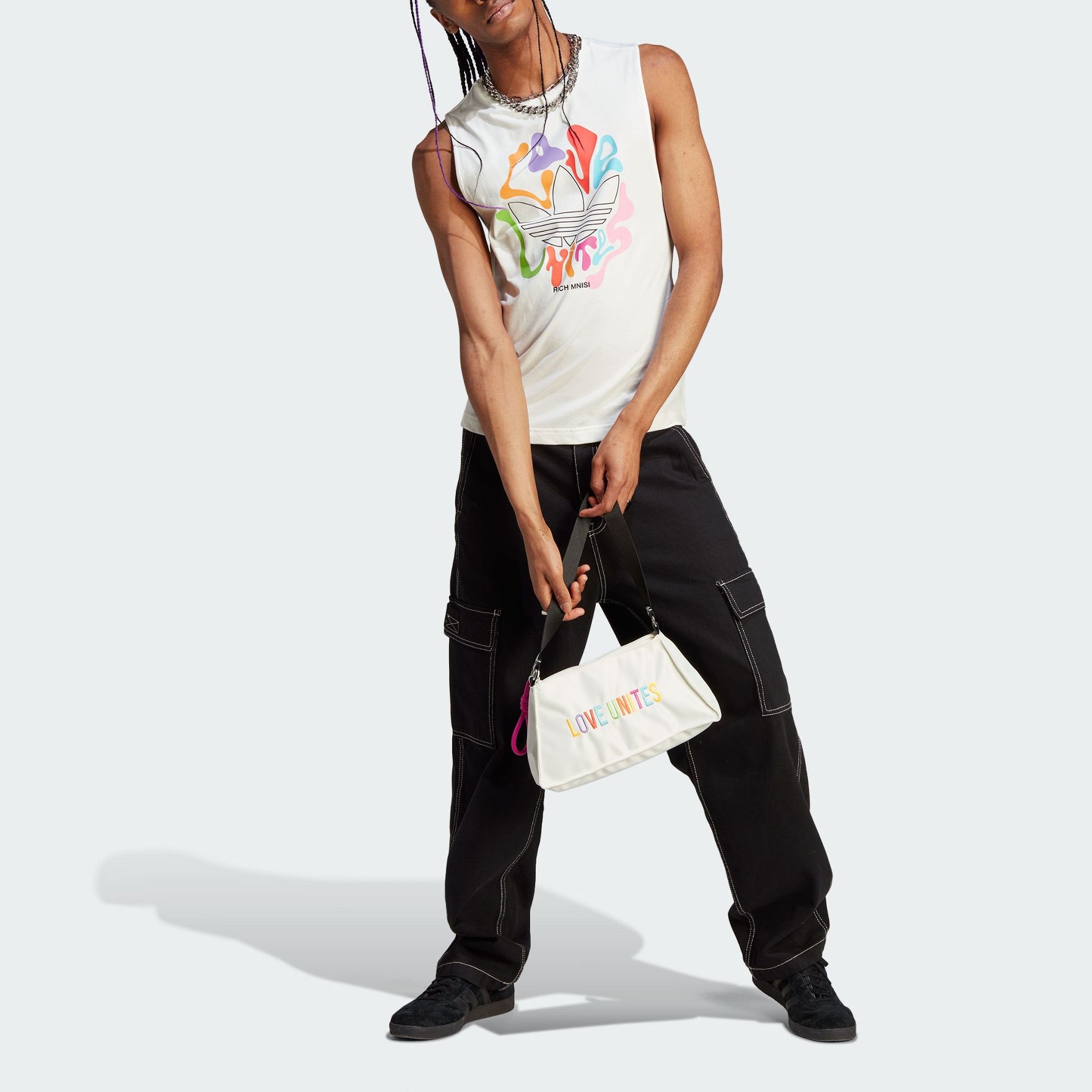 Adidas Originals Adidas Originals X Rich Mnisi Sleeveless Sports Shirts Women’s Jade White Other