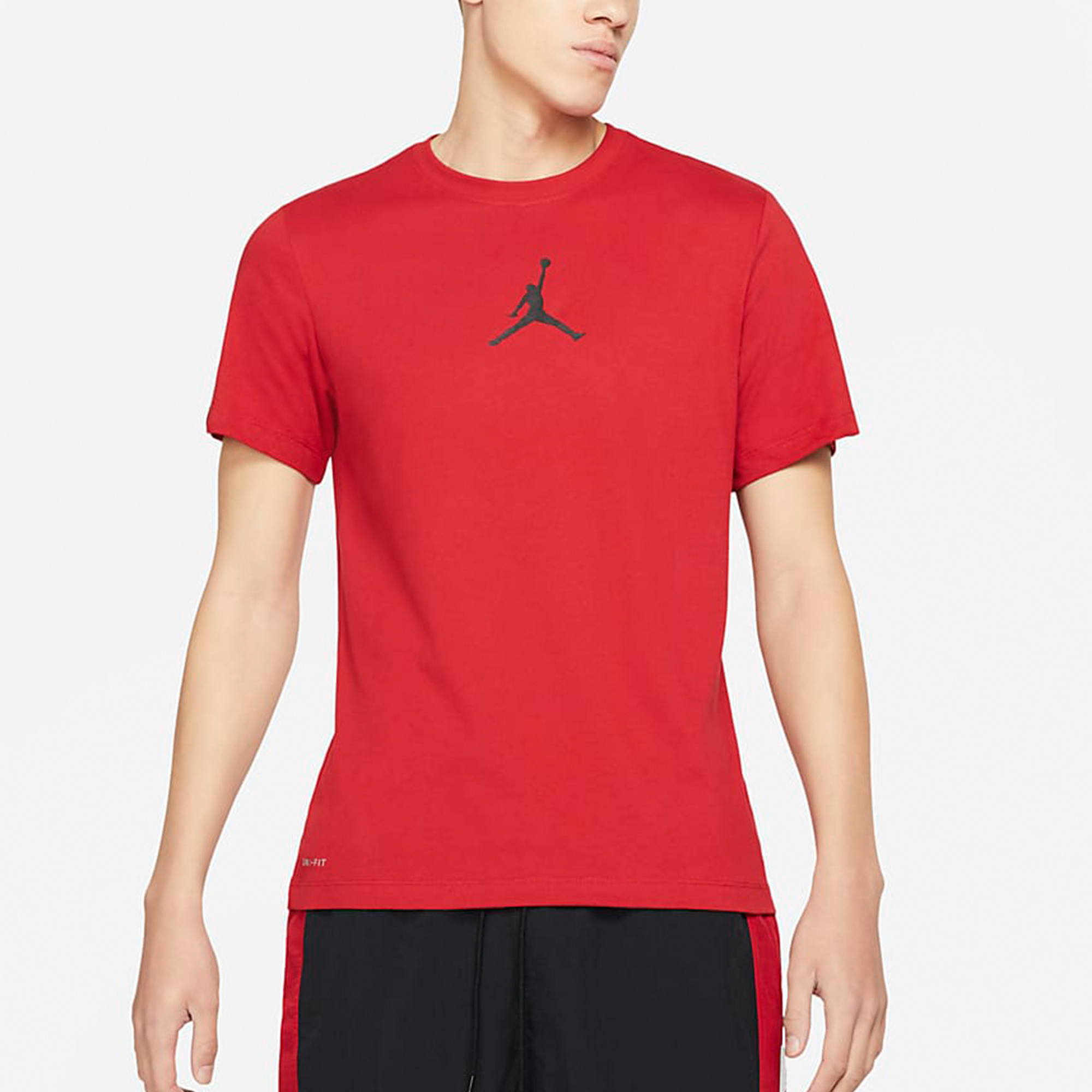 Мужская футболка Jordan Jumpman (красная) — фото 4