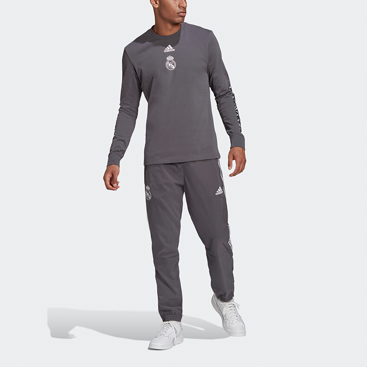 Мужские штаны adidas GI0001 (серо-белые) — фото 7