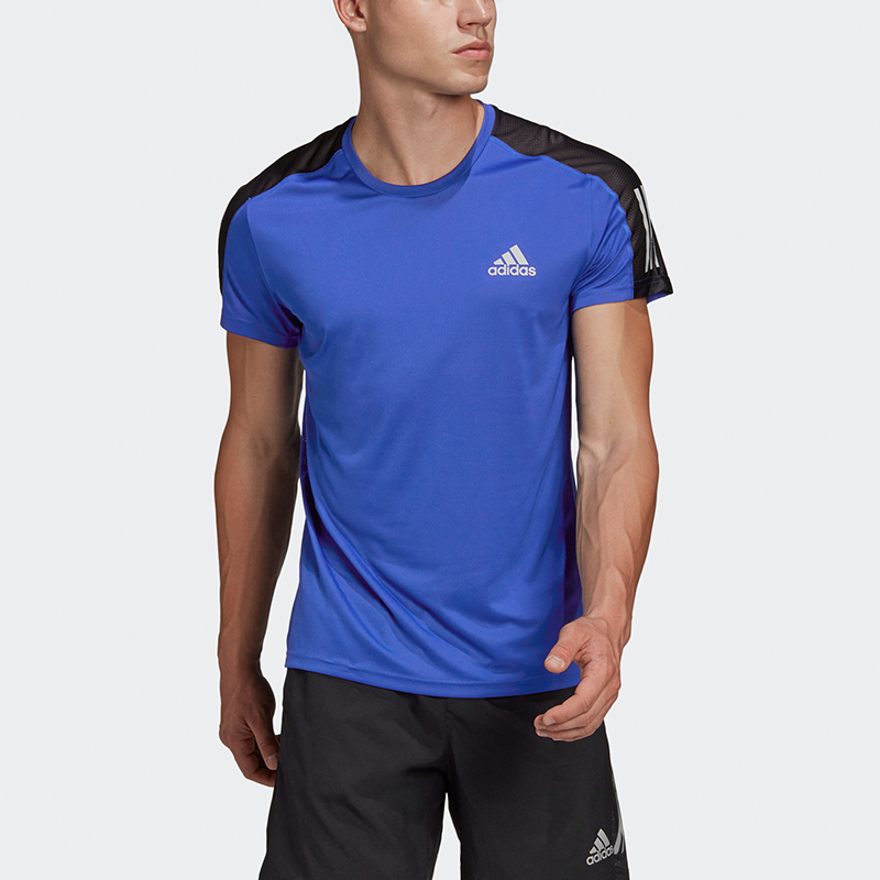 Adidas Running T Shirt Men’s Royal Blue
