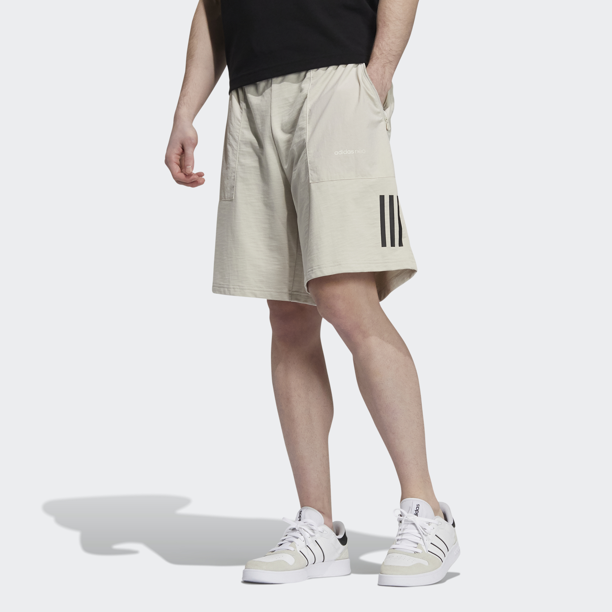 Adidas Neo Sports Shorts Men’s Ecru Moderate