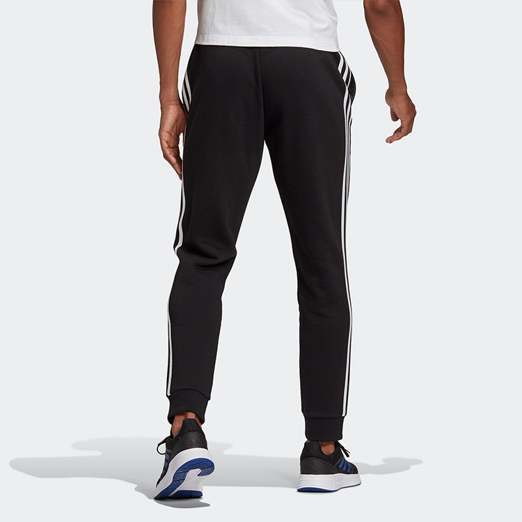 Мужские штаны adidas M 3s fl tc pt (черные) — фото 3