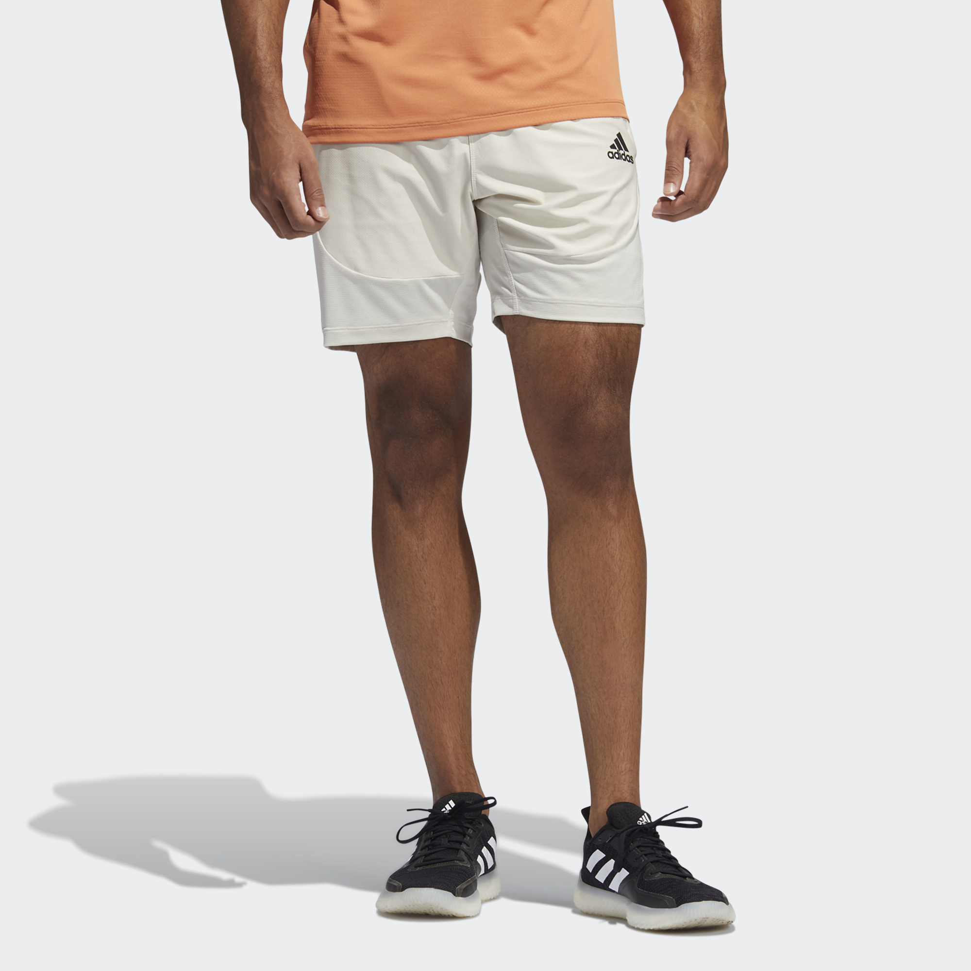 Мужские шорты adidas H.rdy Shorts (коричневые) — фото 3