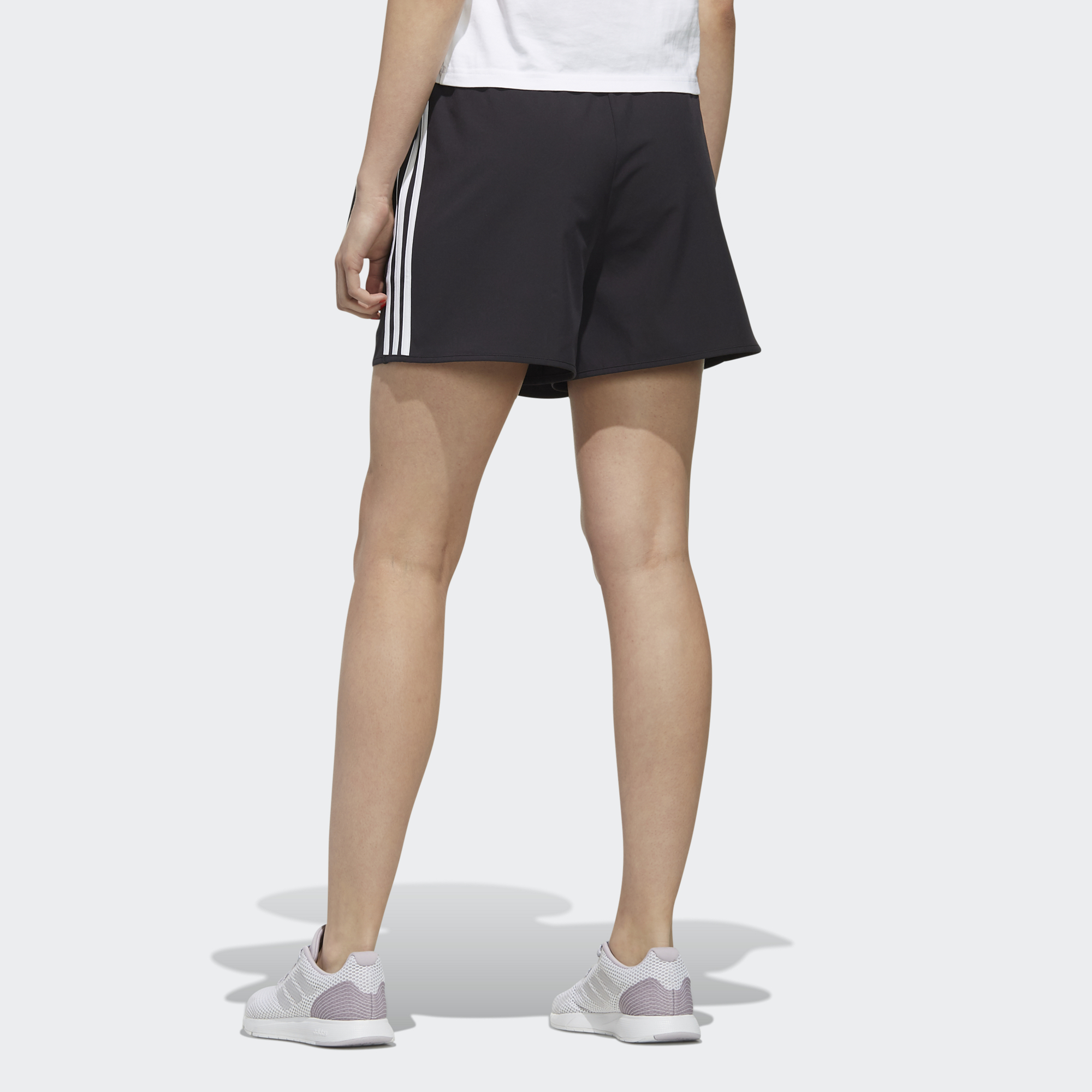 Женские шорты adidas neo (черные) — фото 6