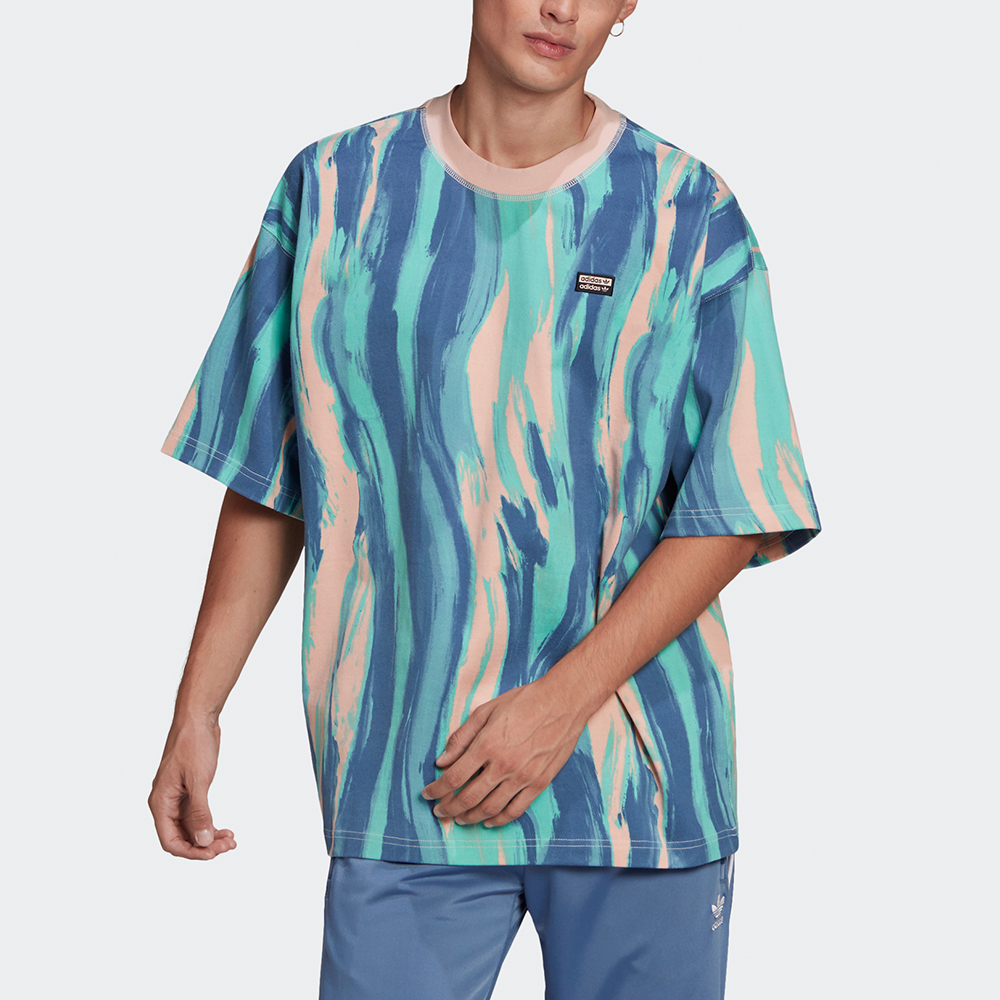 Мужская футболка adidas originals Grx Dtc Tee Aop (разноцветная) — фото 3