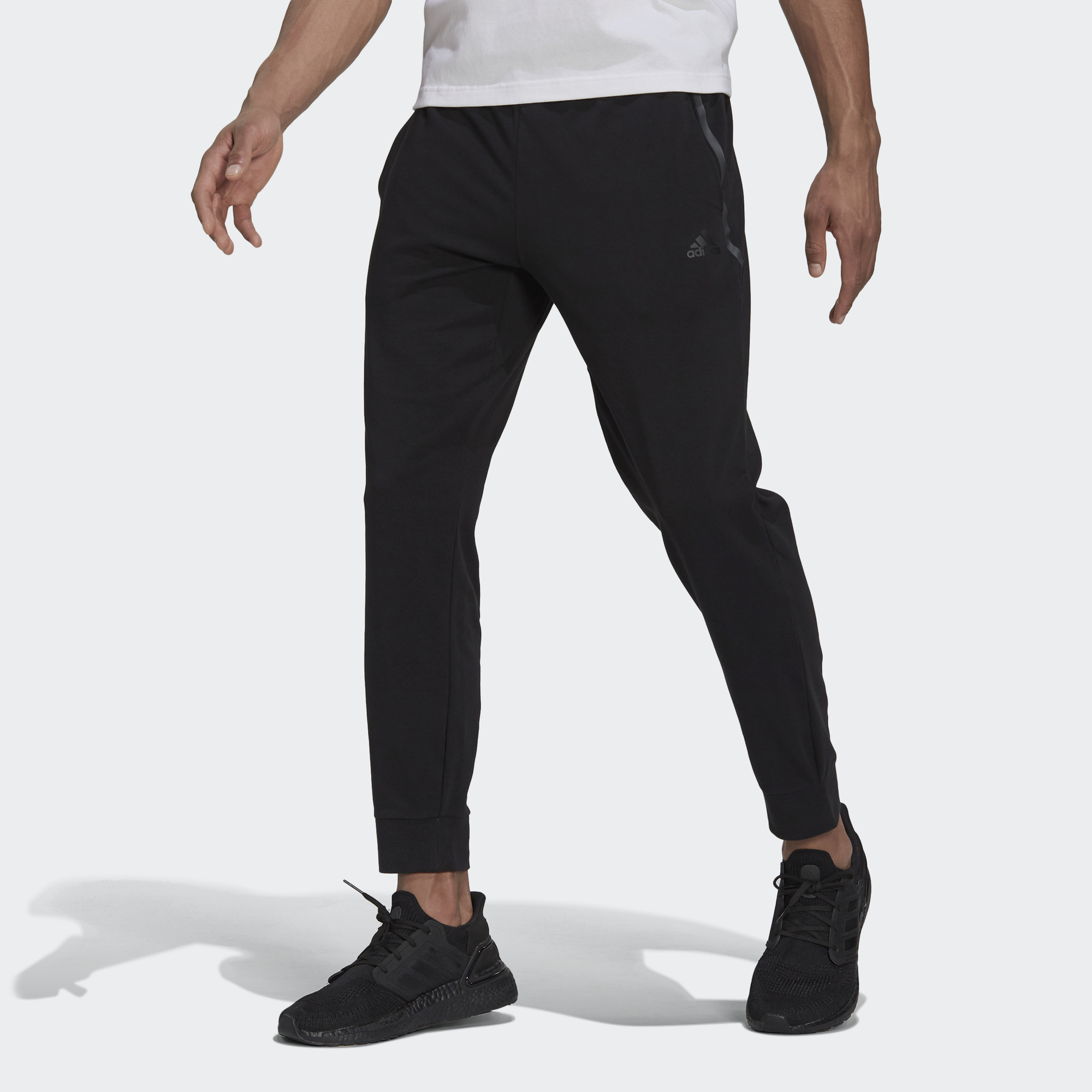 Adidas Sports Pants Men’s Black Moderate