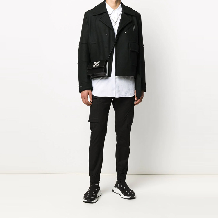 Сумка OFF-WHITE 20 Jitney 0.7 (черная) — фото 5