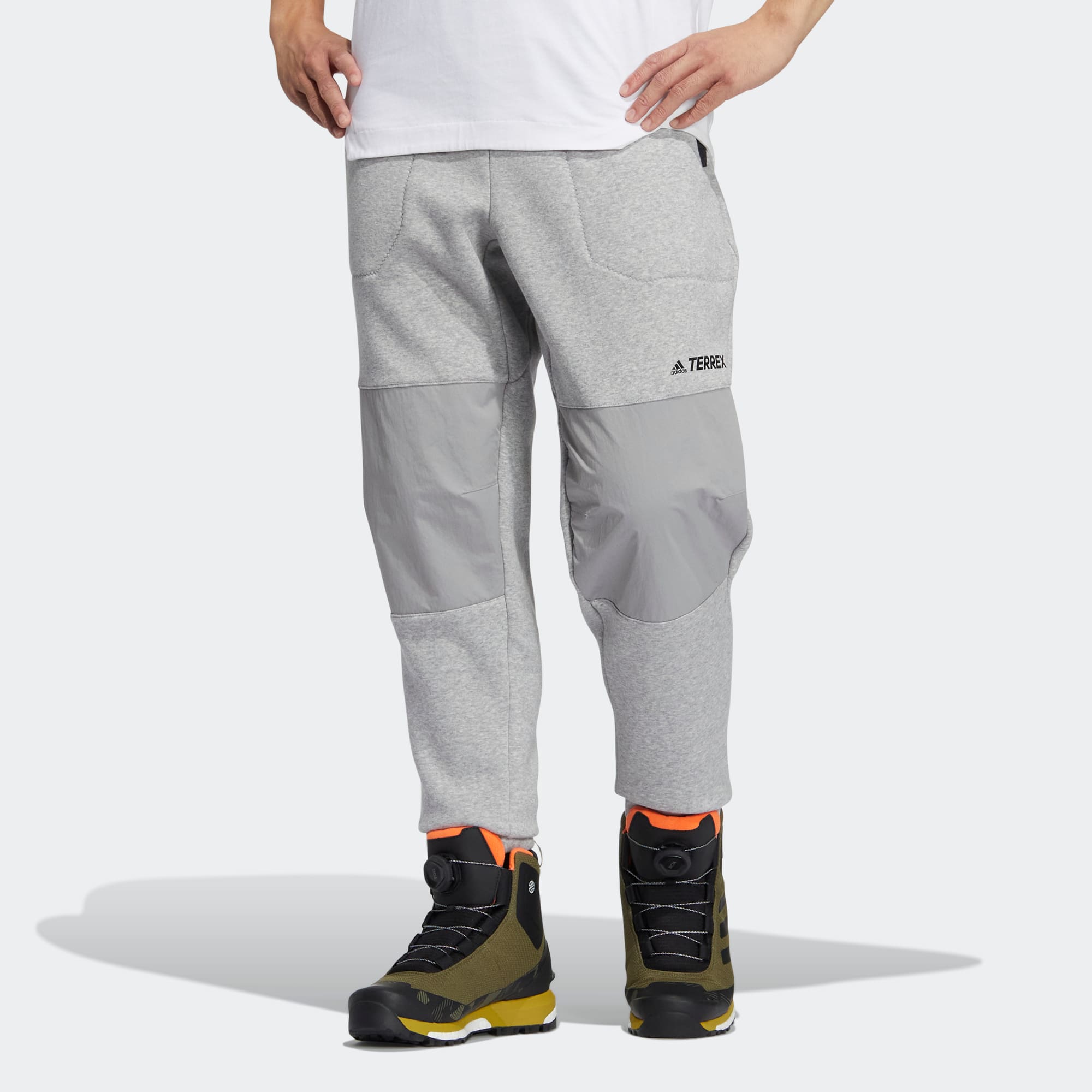Adidas Sports Pants Men’s Gray Moderate