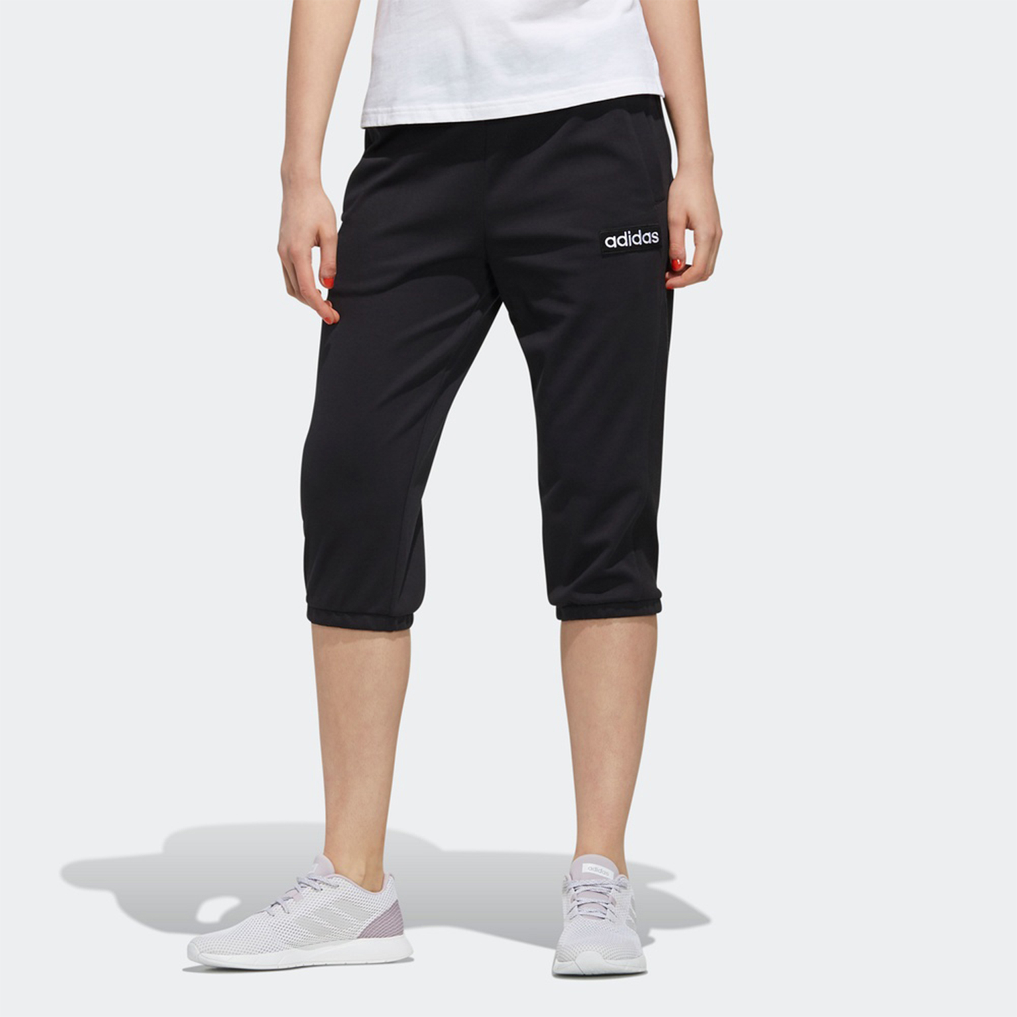 Женские штаны adidas neo (черный) — фото 2