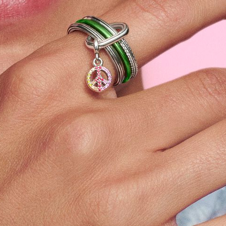 Женское кольцо Pandora ME (серебряное) — фото 4