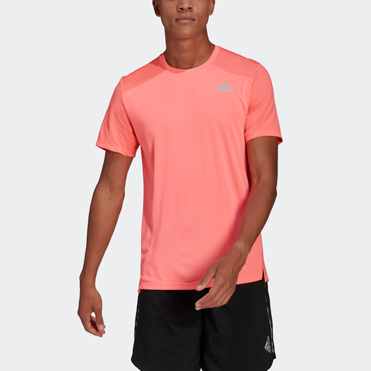 Adidas Running T Shirt Men’s Acid Red
