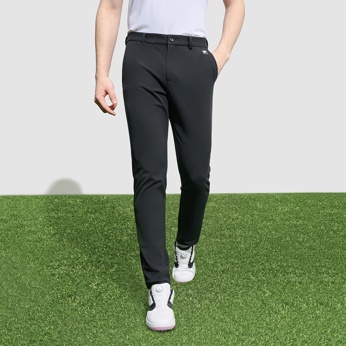 FILA Sports Pants Men’s Pitch Black Moderate