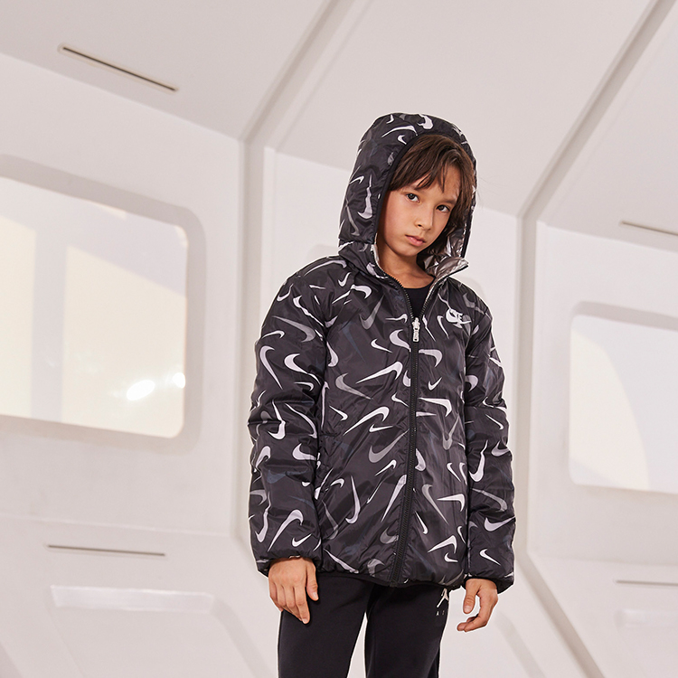 Куртка Nike (черная) — фото 7