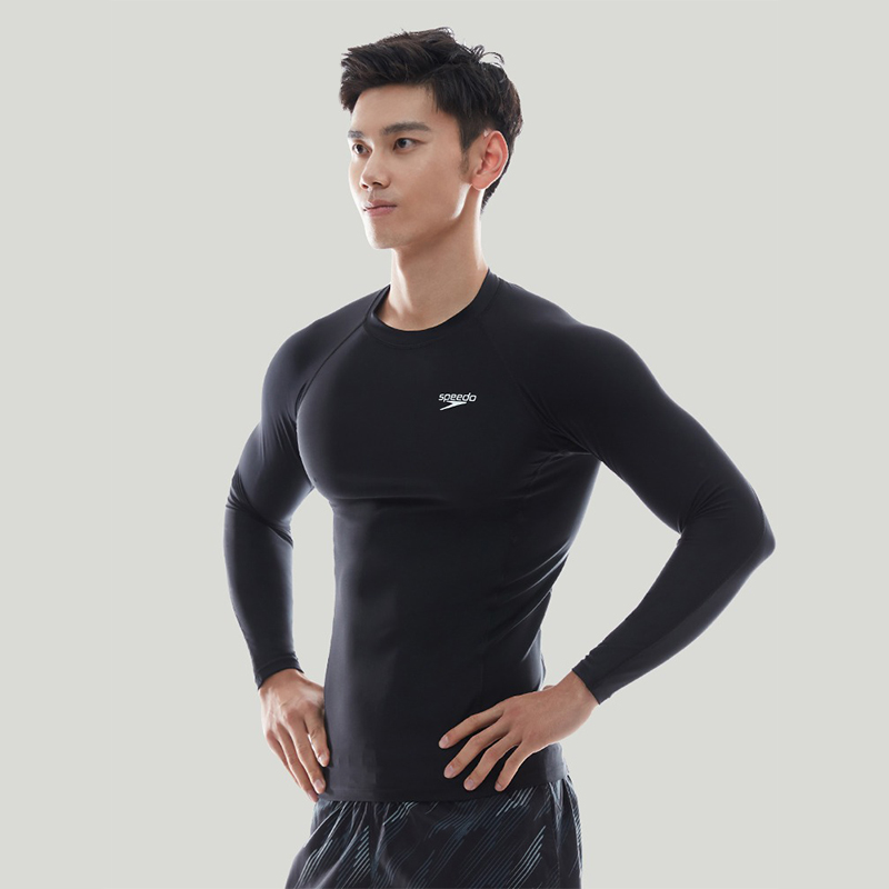 Speedo Men’s Swimwear Men’s Black Casual Surf Swimsuit