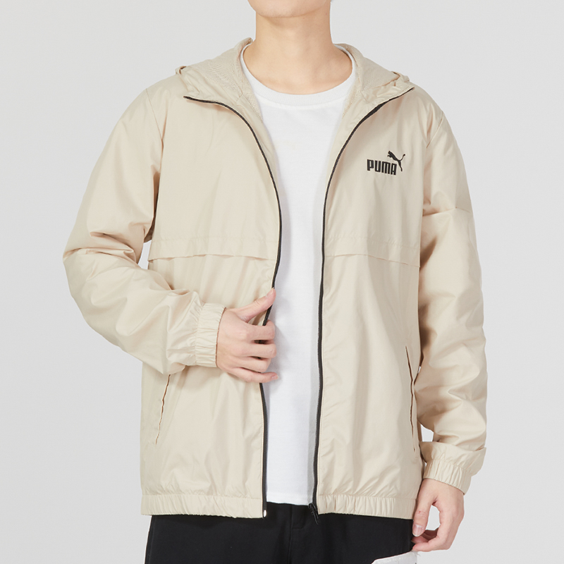 PUMA ESS Solid Windbreaker Logo  