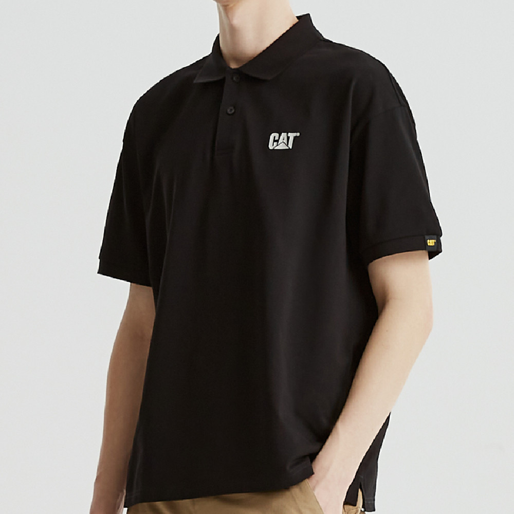 Рубашка CAT SS25 Polo (бежевый) — фото 5