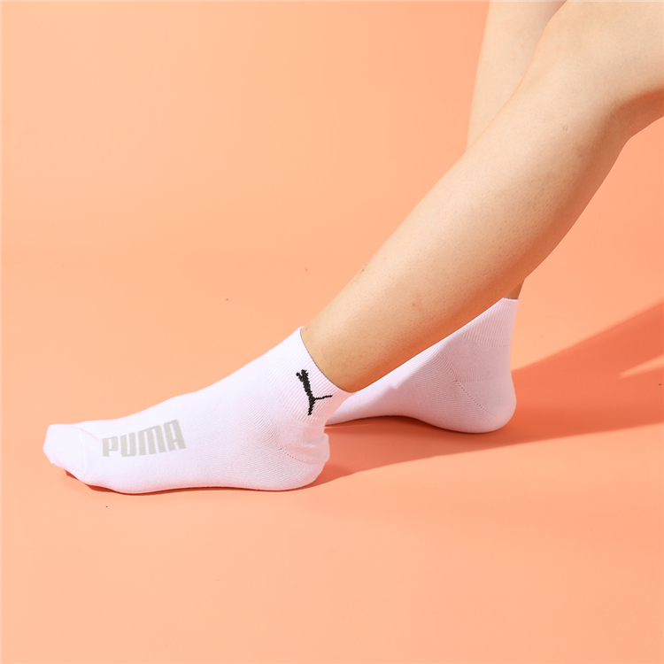 PUMA Ankle Socks Unisex Combo Set White