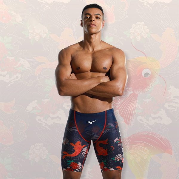 Mizuno Swimming Shorts Men’s Black Moderate