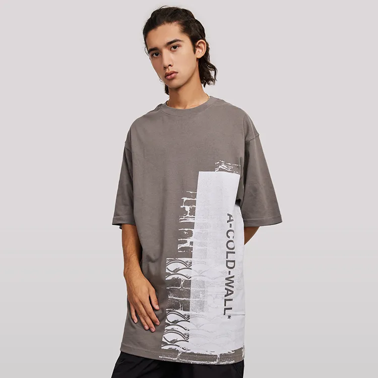 A COLD WALL* China Limited Tile Capsule Series T Shirts Unisex Gray