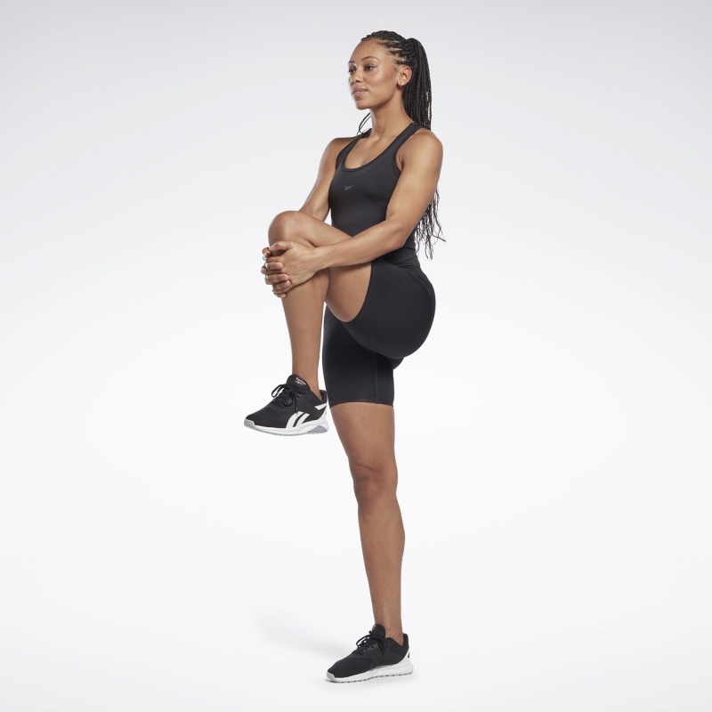 Reebok Sports Shorts Women’s Black Moderate Tight Pants