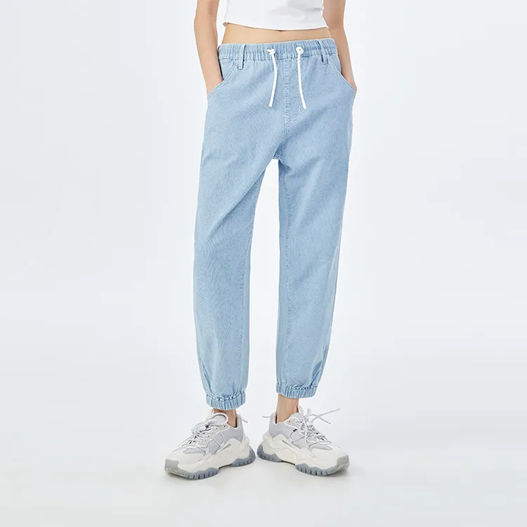 Womens Vervet Jeans Two Tone Slim Fit Mom Jeans
