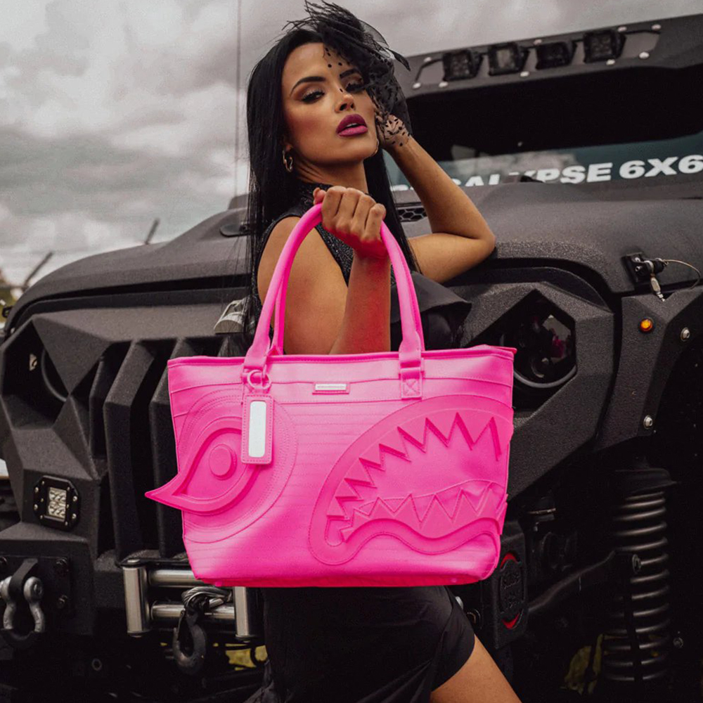 Сумка SPRAYGROUND sg PVC (малиновый) — фото 7