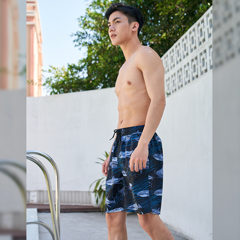 Li Ning Beach Shorts Men’s Blue