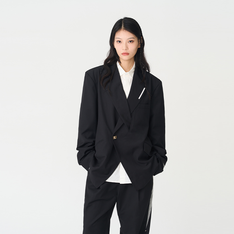 Куртка HARSH AND CRUEL AW22 (черная) — фото 6