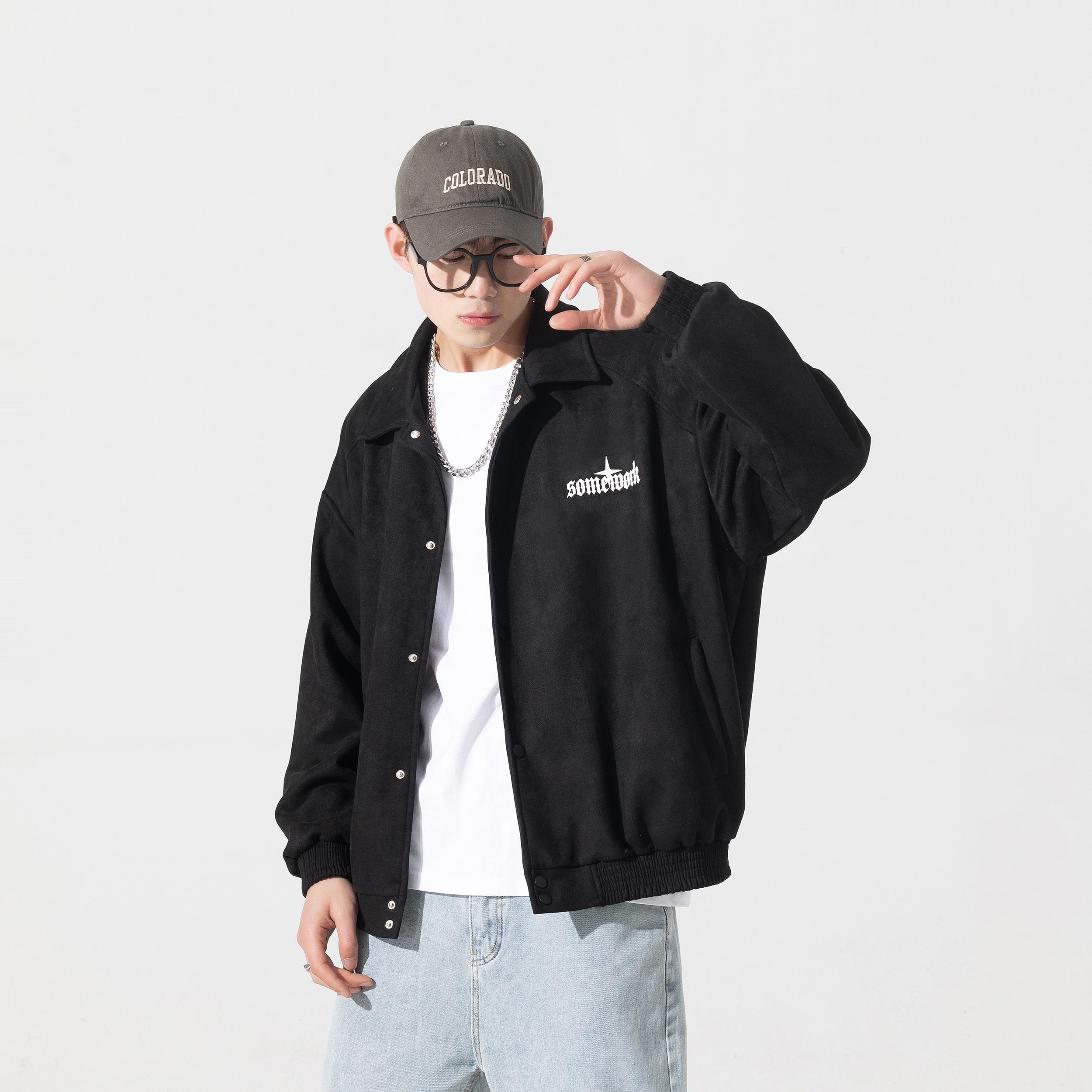 STNW Casual Sportswear Unisex Lapel Moderate