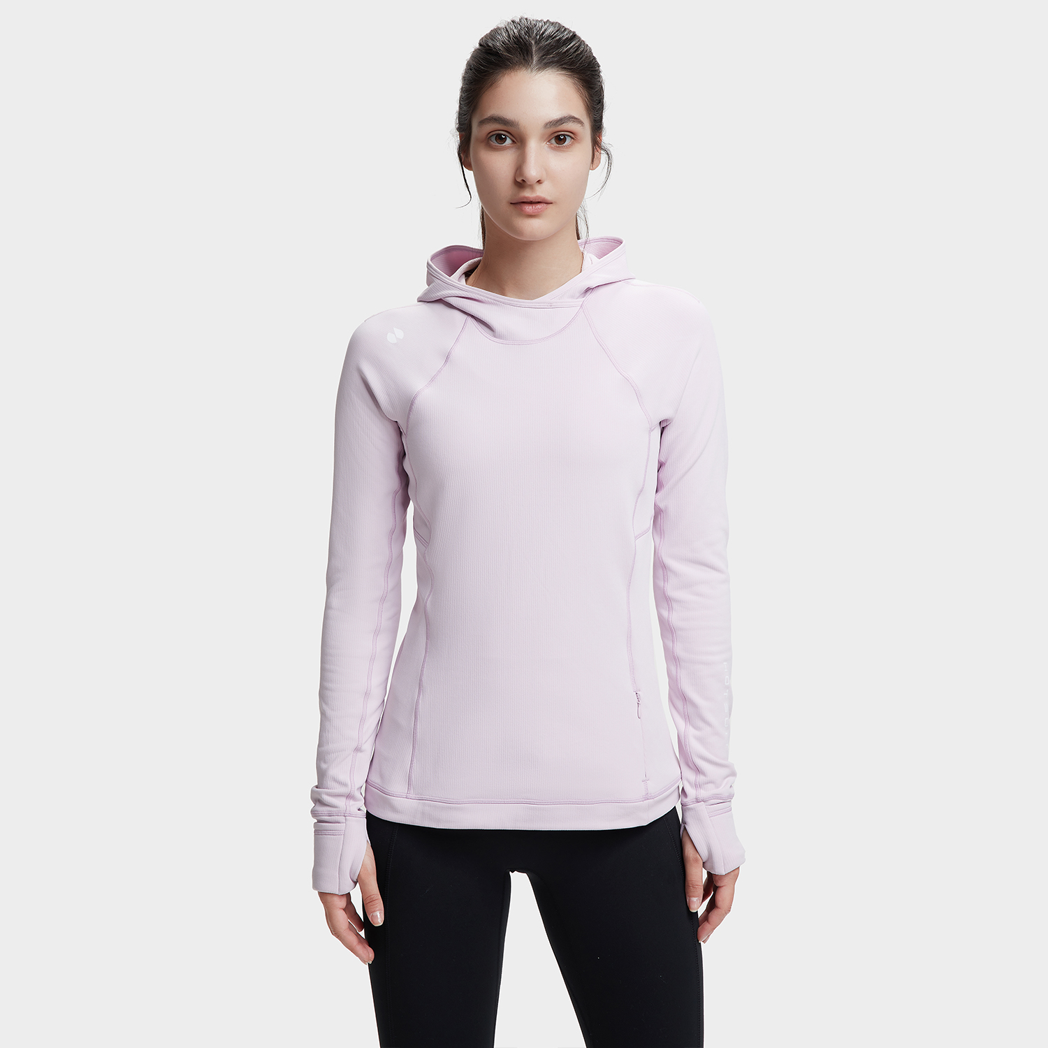 HOTSUIT Fleece Tops Women’s Hooded Thin Regular