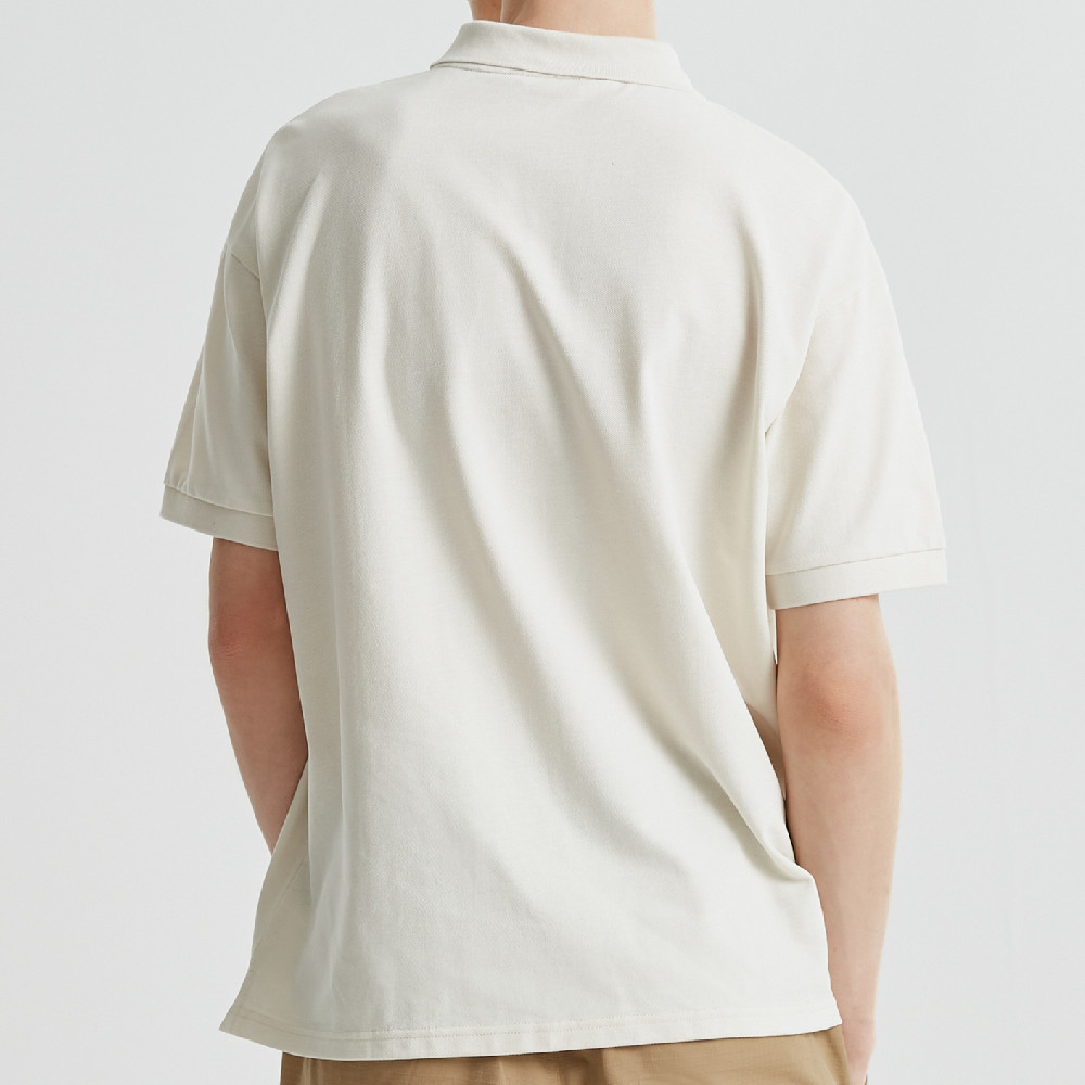 Рубашка CAT SS25 Polo (бежевый) — фото 9