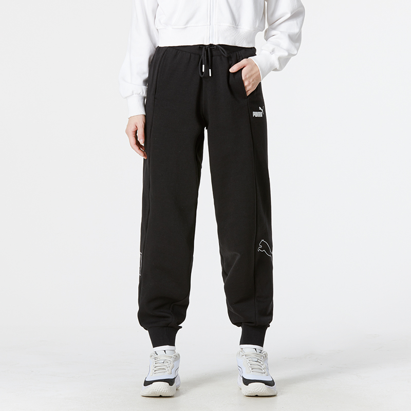 PUMA Sports Pants Women’s Black Moderate