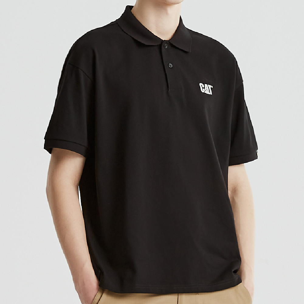 Рубашка CAT SS25 Polo (бежевый) — фото 3