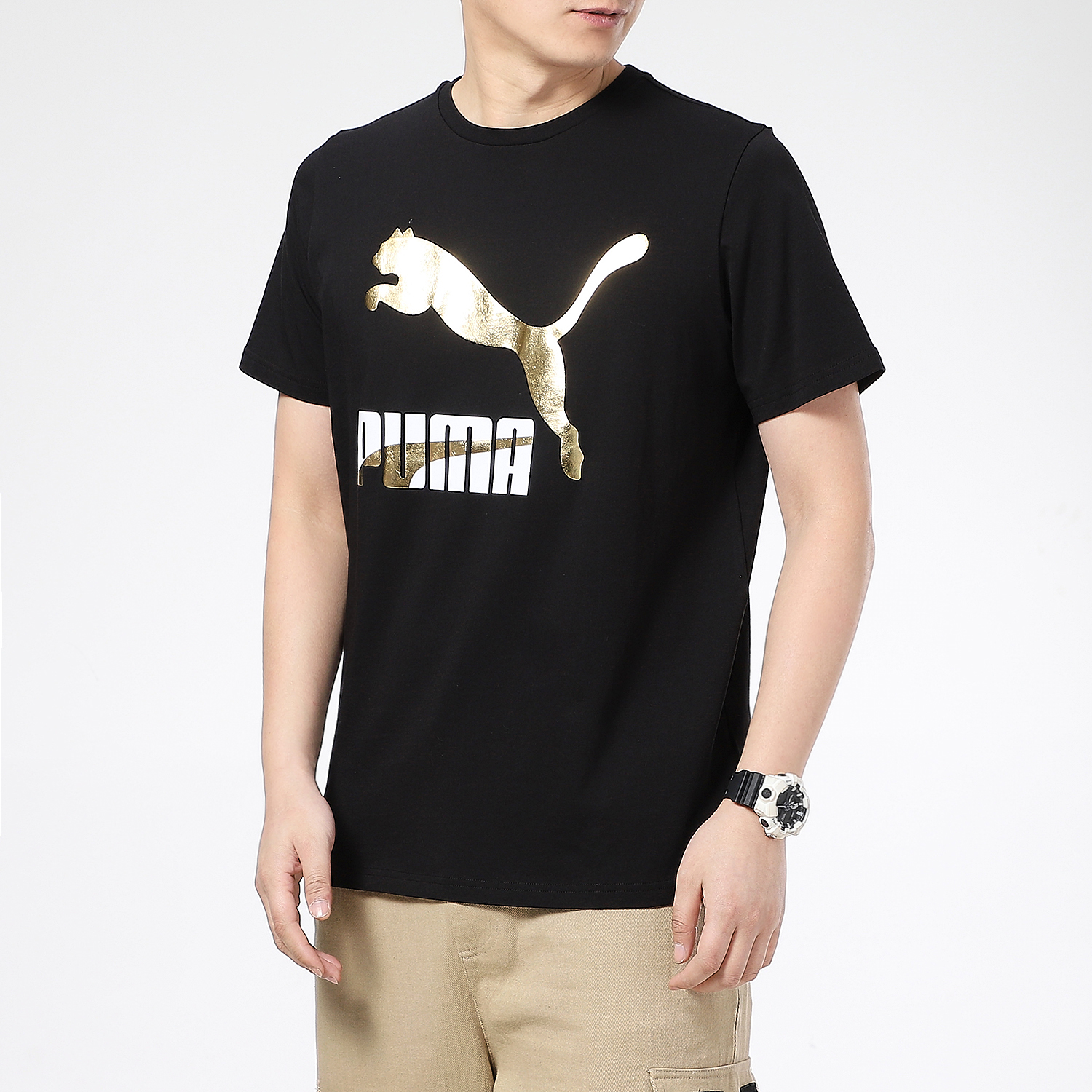 PUMA Casual Sportswear Men’s Crew Neck Moderate