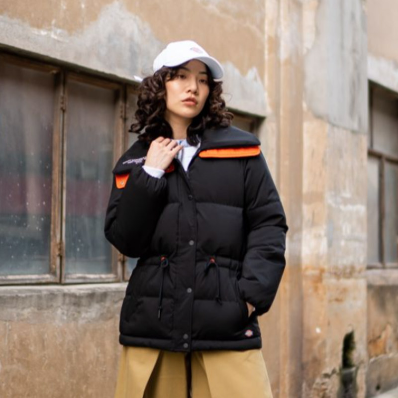 Женская куртка Dickies DK008103BLK (черная) — фото 4