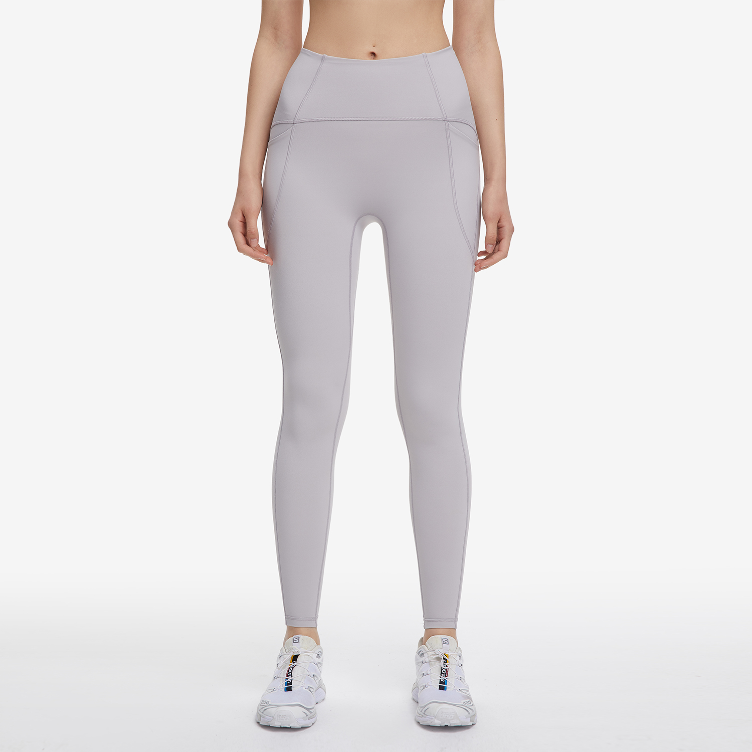 HOTSUIT Yoga Pants Women’s Rose Gray Moderate