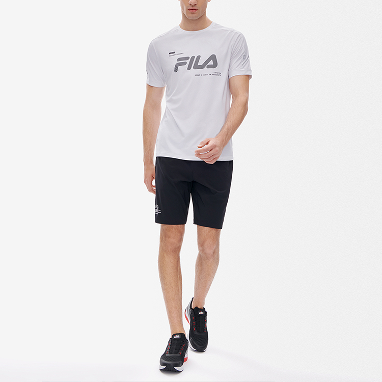 FILA Athletics Running T Shirt Men’s Jade White