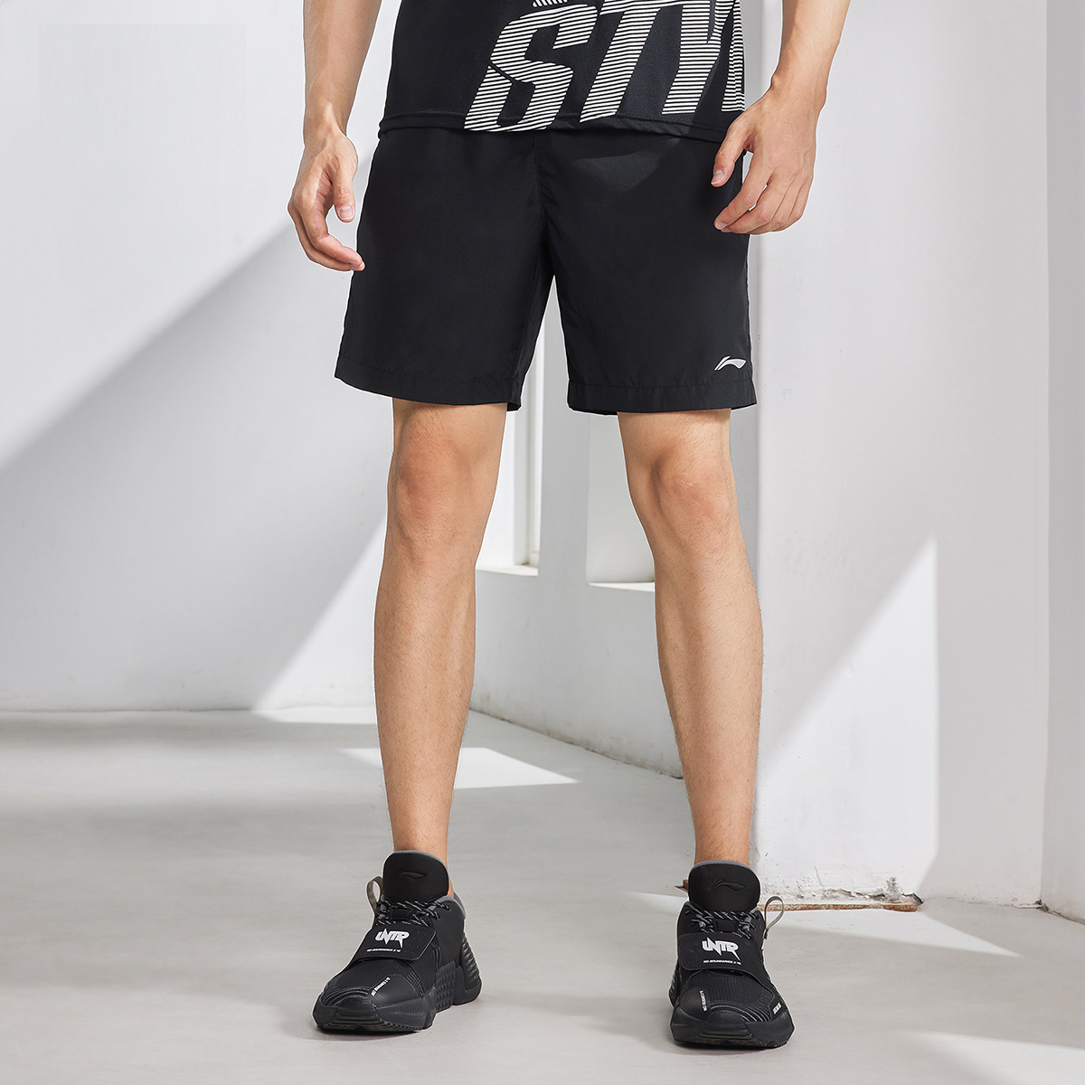 Li Ning Training Series Sports Shorts Men’s Black