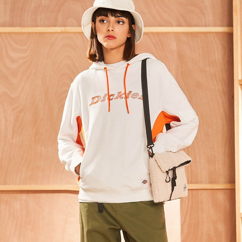 Женское худи Dickies (белое) — фото 2