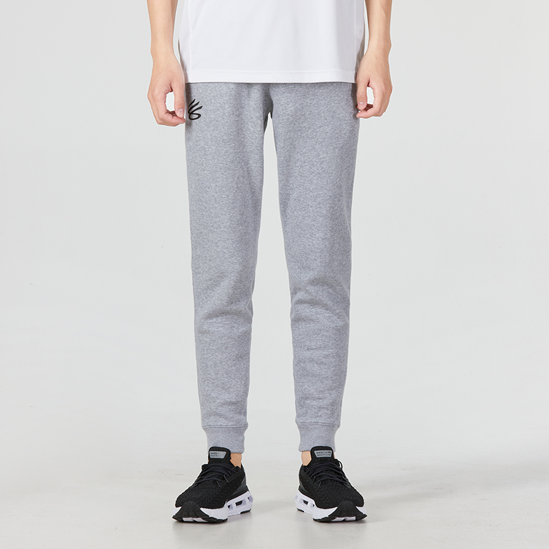 Under Armour Solid Color Sweatpants Men’s Gray