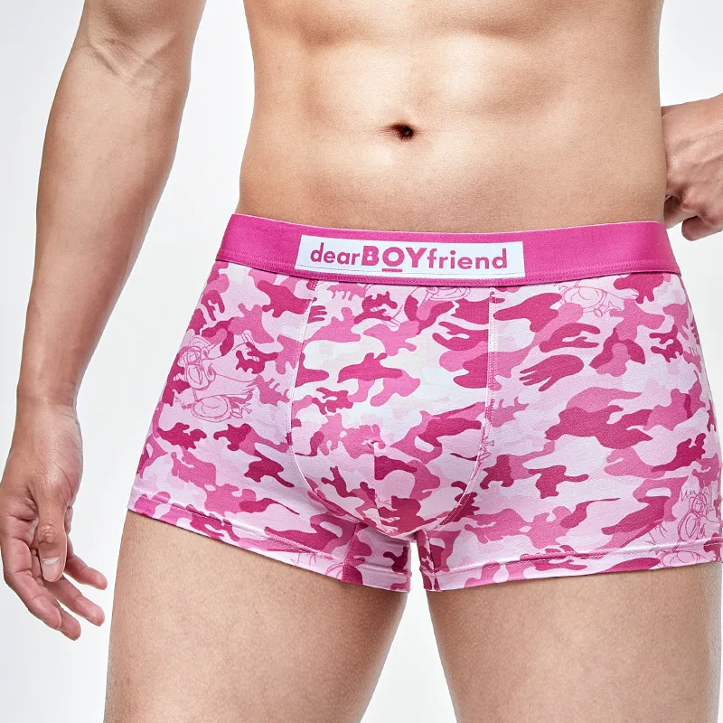 DearBoyFriend Boxer Shorts Men's 3 Pack Camouflage