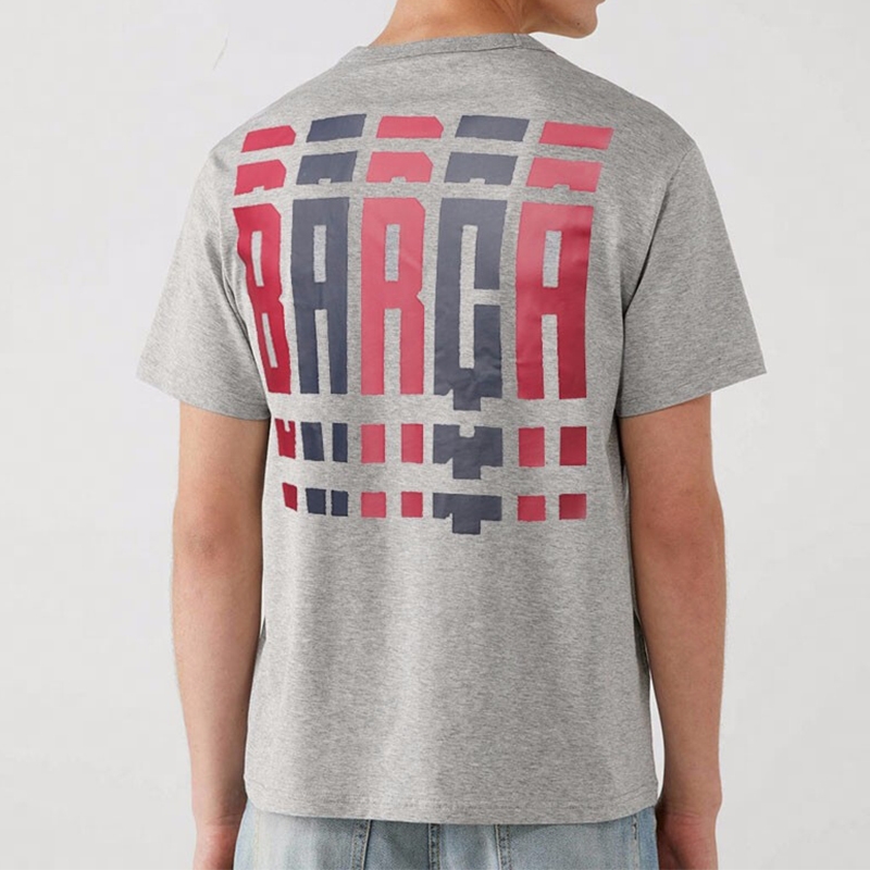 Мужская футболка Nike F.C T (серая) — фото 4