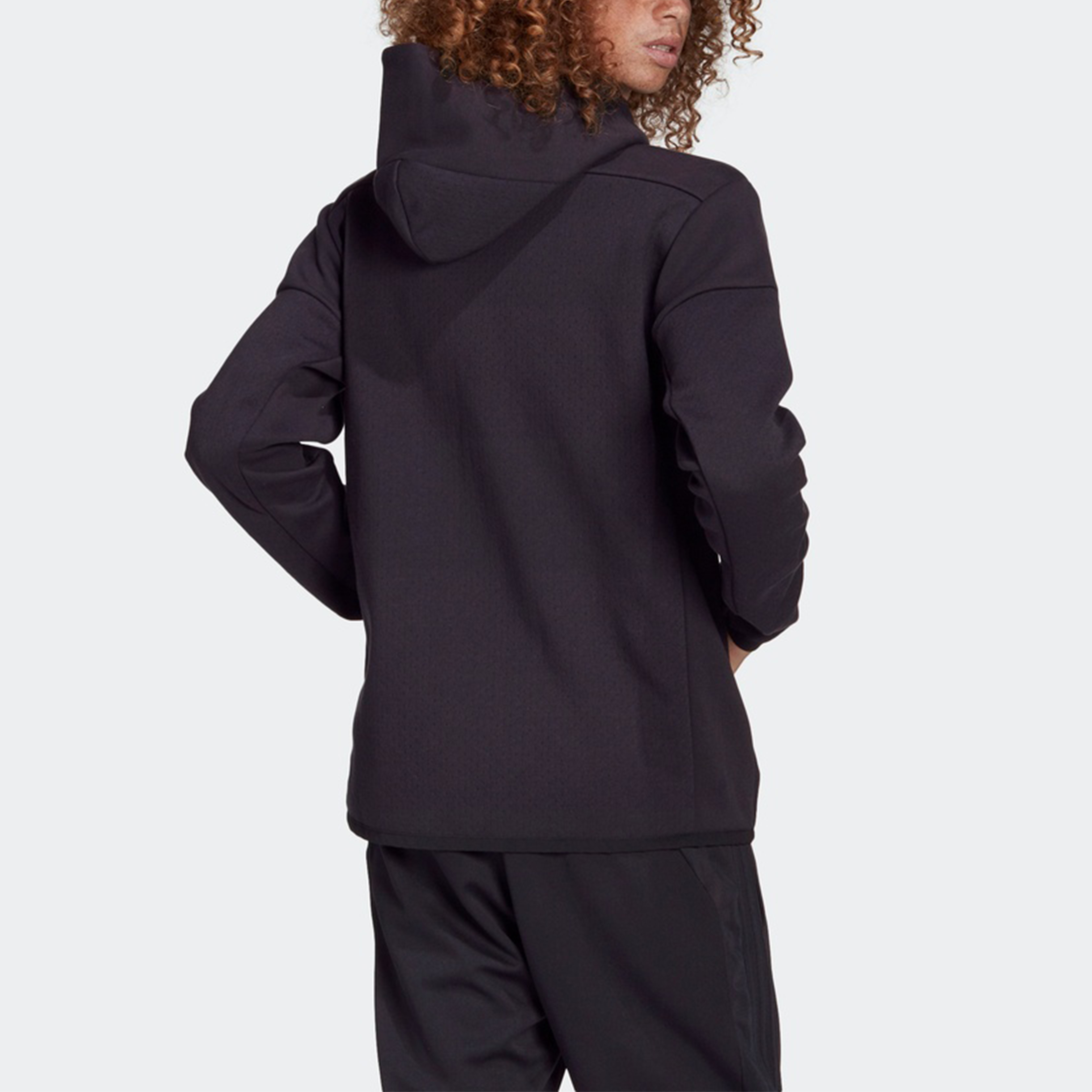 Мужская куртка adidas Real Zne (черная) — фото 6