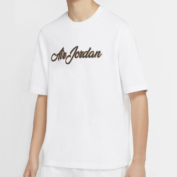 Мужская футболка Jordan Air Remastered (белая) — фото 3