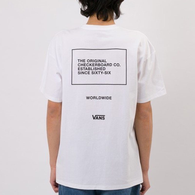 Футболка Vans (белая) — фото 3