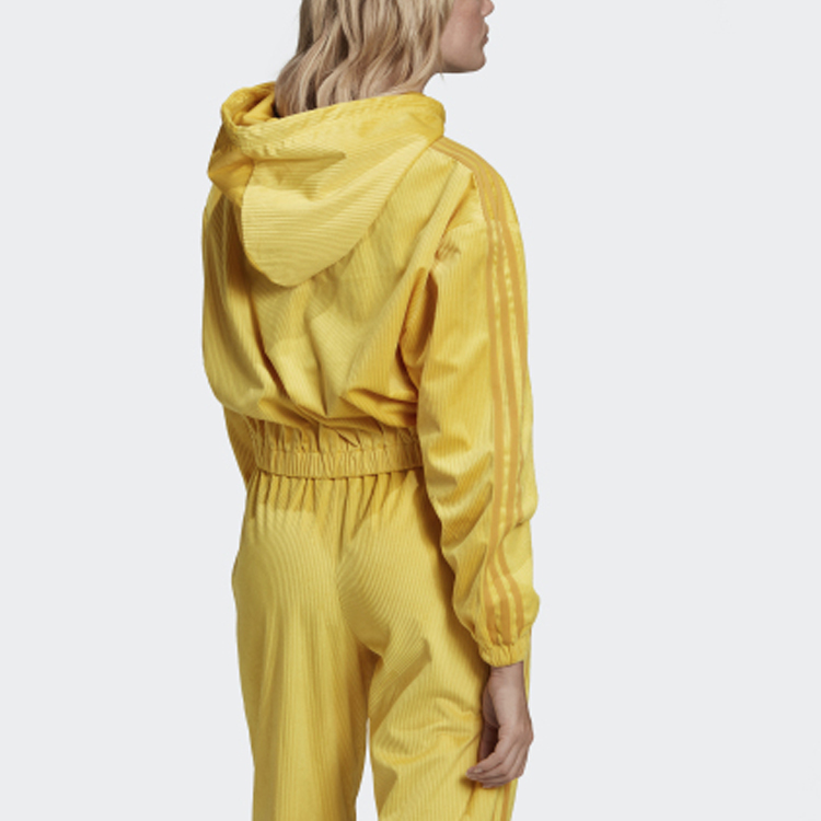 Женская куртка adidas originals (желтая) — фото 4