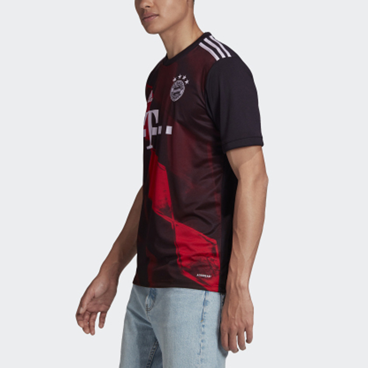 Футболка adidas T (черная) — фото 6