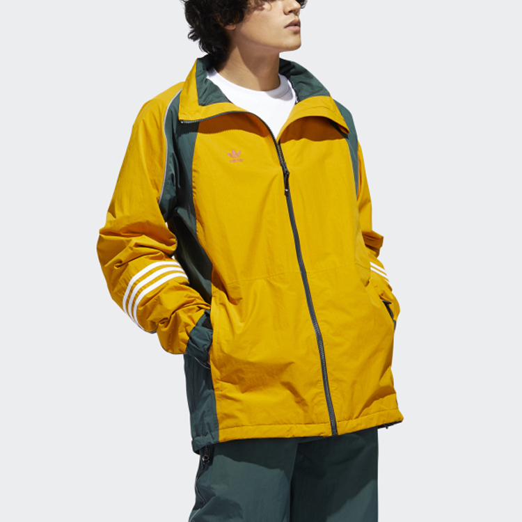 Мужская куртка adidas Originals (желтая) — фото 6