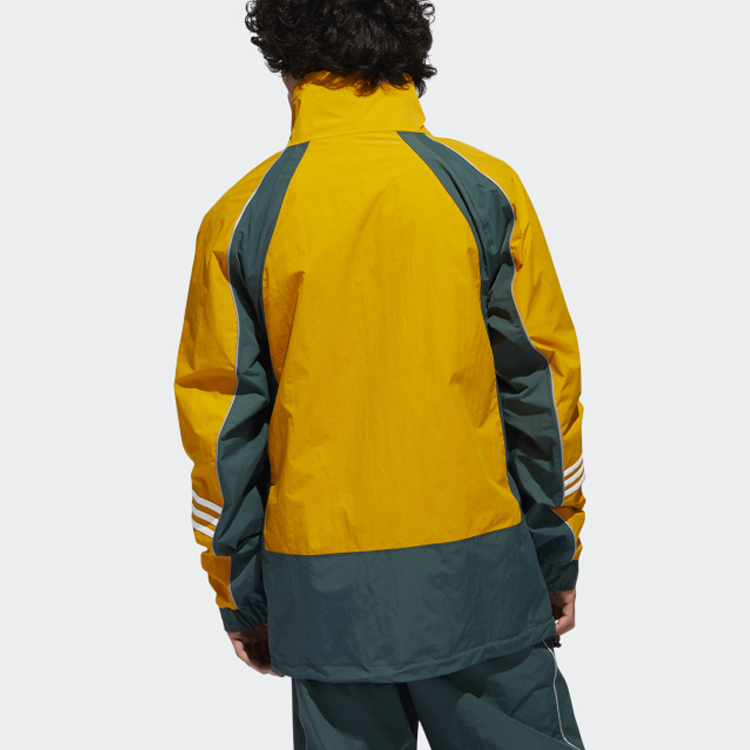 Мужская куртка adidas Originals (желтая) — фото 4